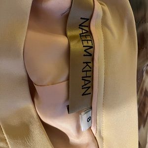 Long silk cocktail skirt